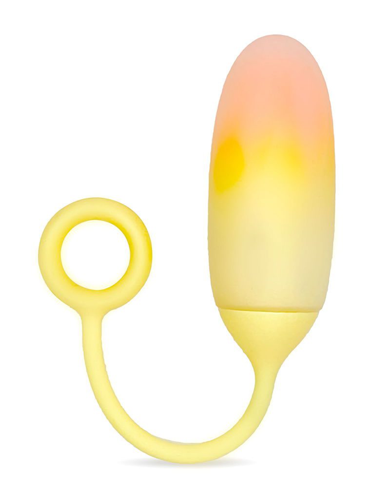 Iy – Vibrerend Ei Met App – Geel / Oranje - Afbeelding 3