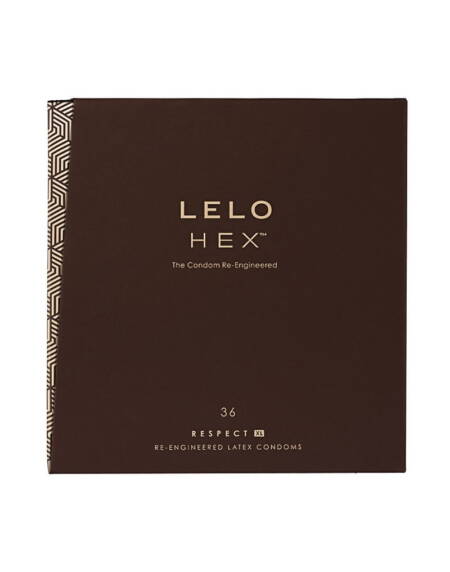 Lelo – HEX Respect Condoms XL - 36 Pack
