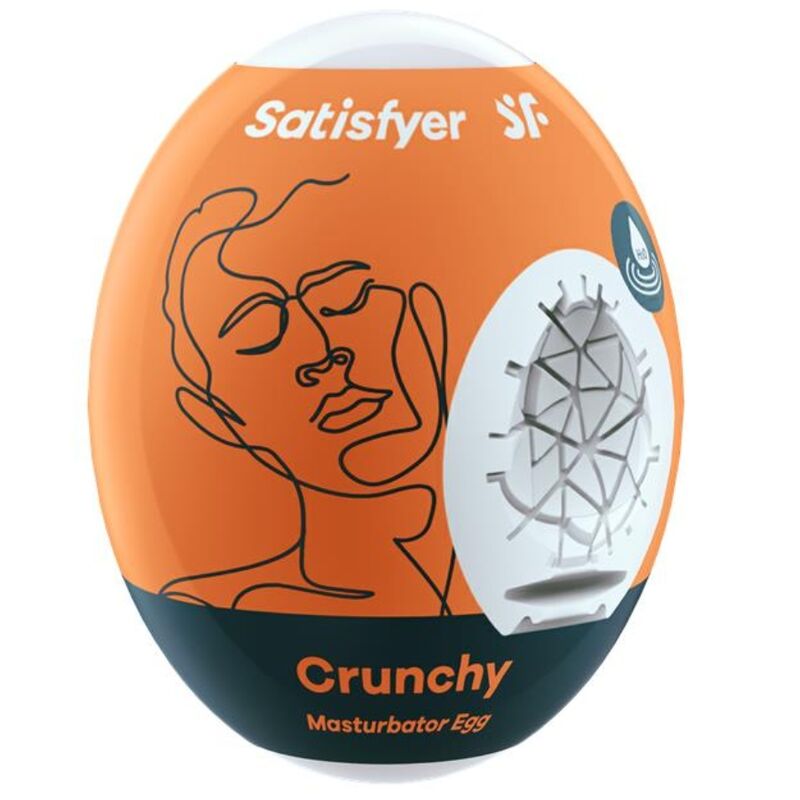 Satisfyer – Masturbator Egg – Crunchy