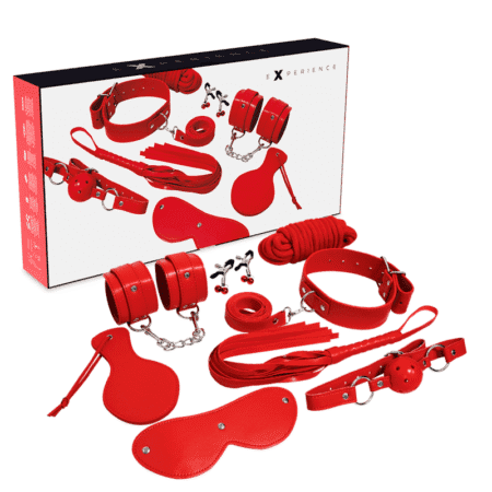Experience – BDSM Bondage Set Red Series