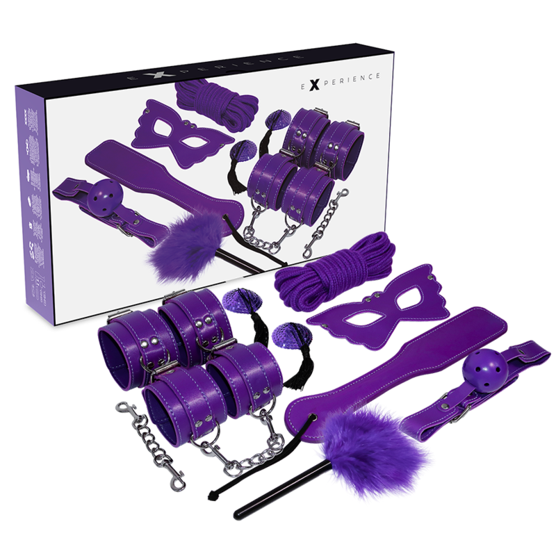 Experience – BDSM Bondage Set Purple Series