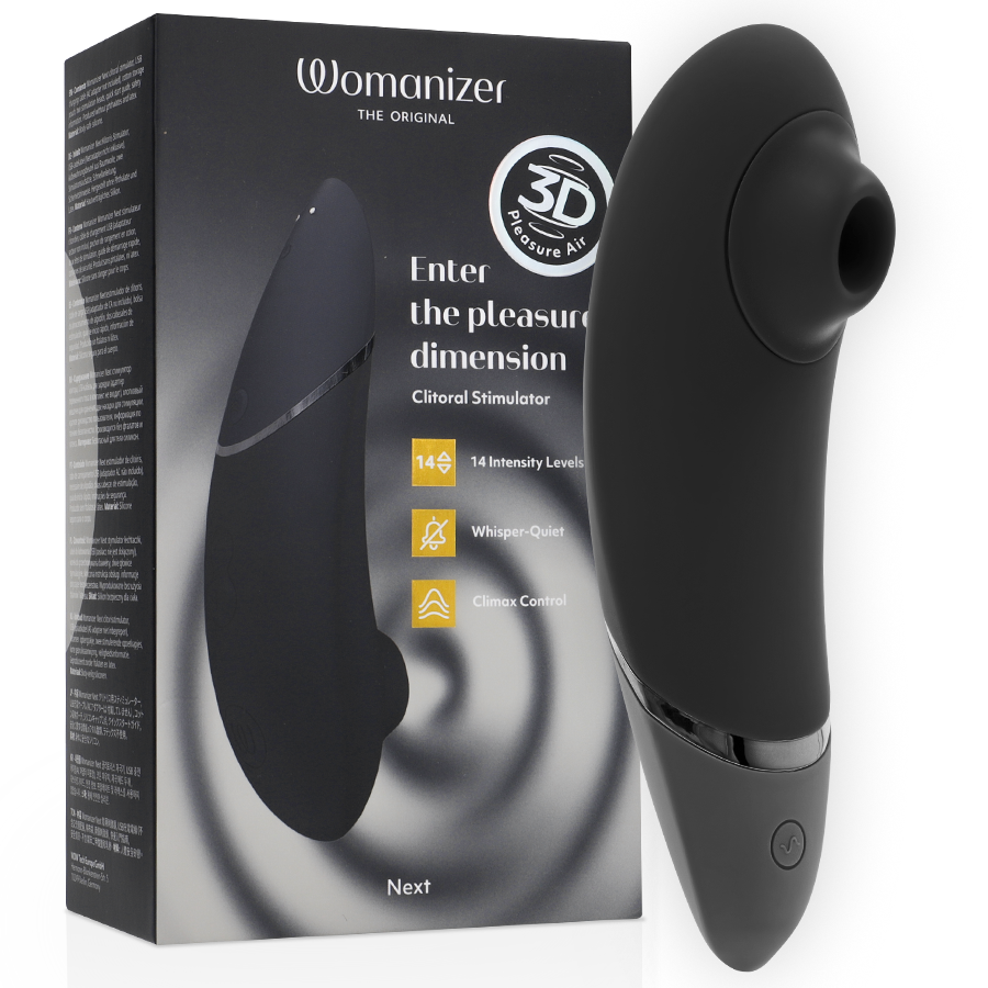 Vrouwenversierder Volgende 3D Plezier - Zwart