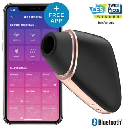 Satisfyer Love Triangle Connect App Air Pulse Vibrator