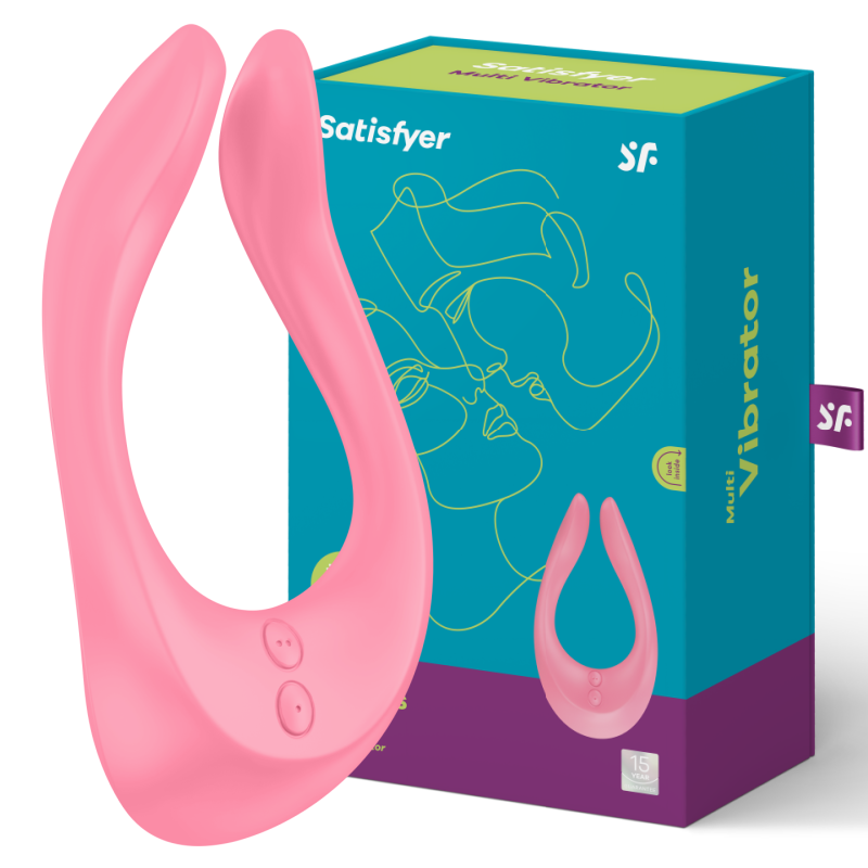 Satisfyer – Partner Multifun 2 Couples Vibrator – Pink